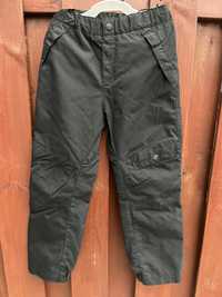 Outdorowe, trekkingowe spodnie H&M roz. 134