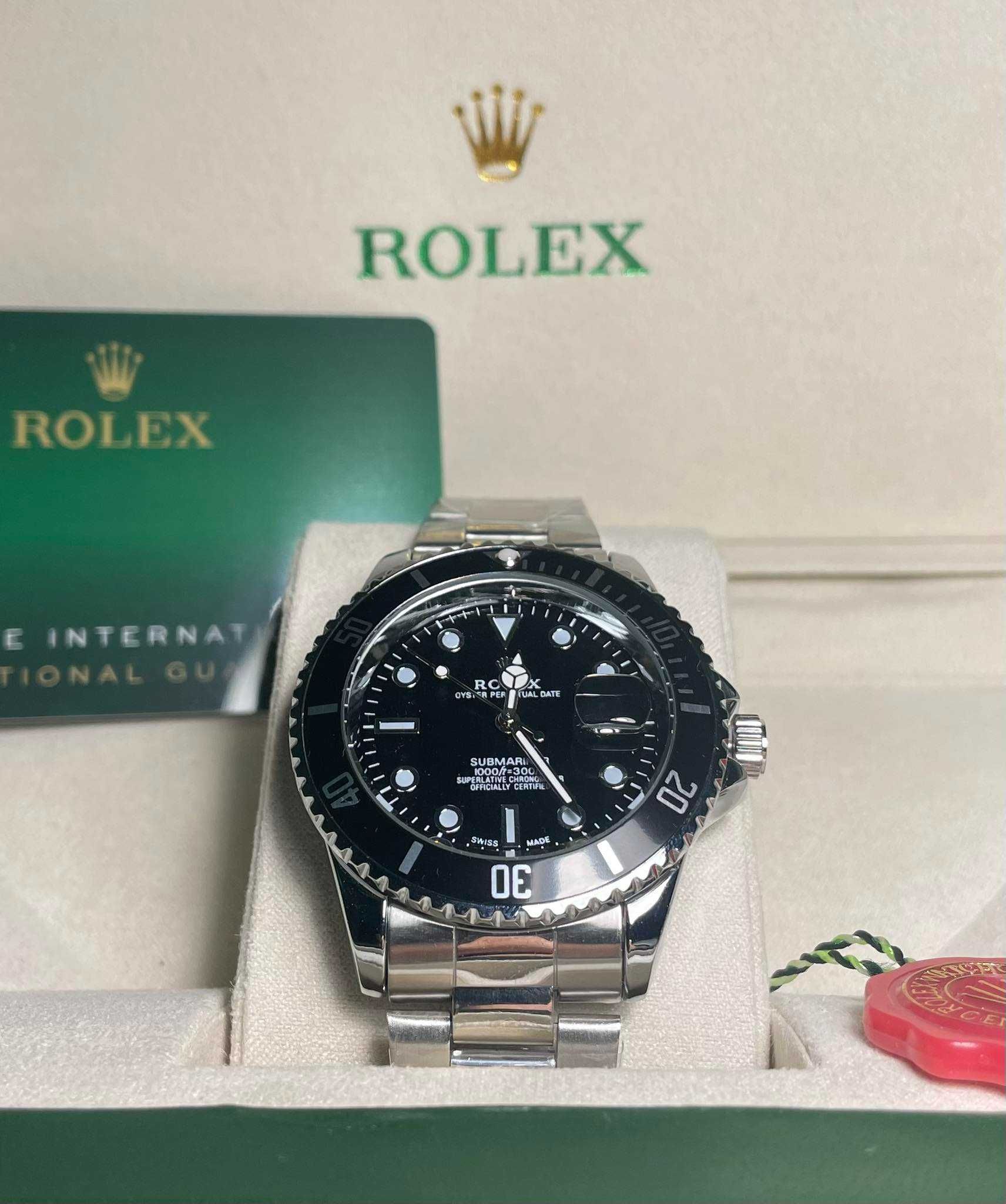 zegarek rolex rezerwacja 1+1 czarny zielony