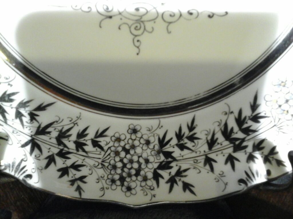 OHME Porcelana Śląska Patera Szczawienko Neder-Salzbrum Patera Silesia