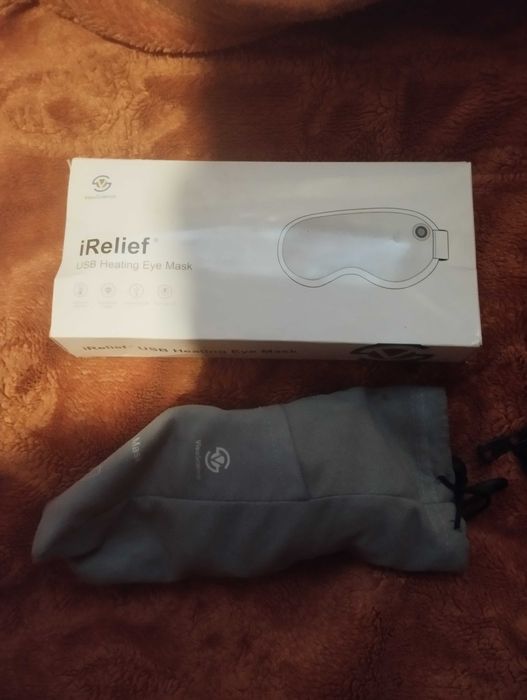 Maska do masażu oczów irelief USB