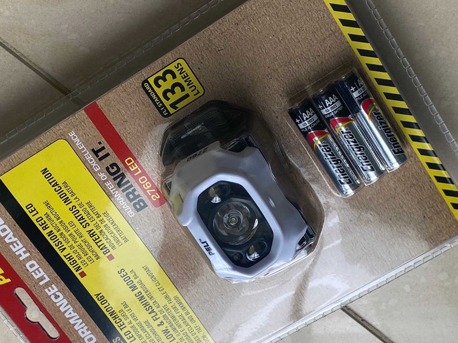 LATARKA ręczna+czołowa PELI PRO 2760 LED 133 LUMENS+PELI MITYLITE 2340