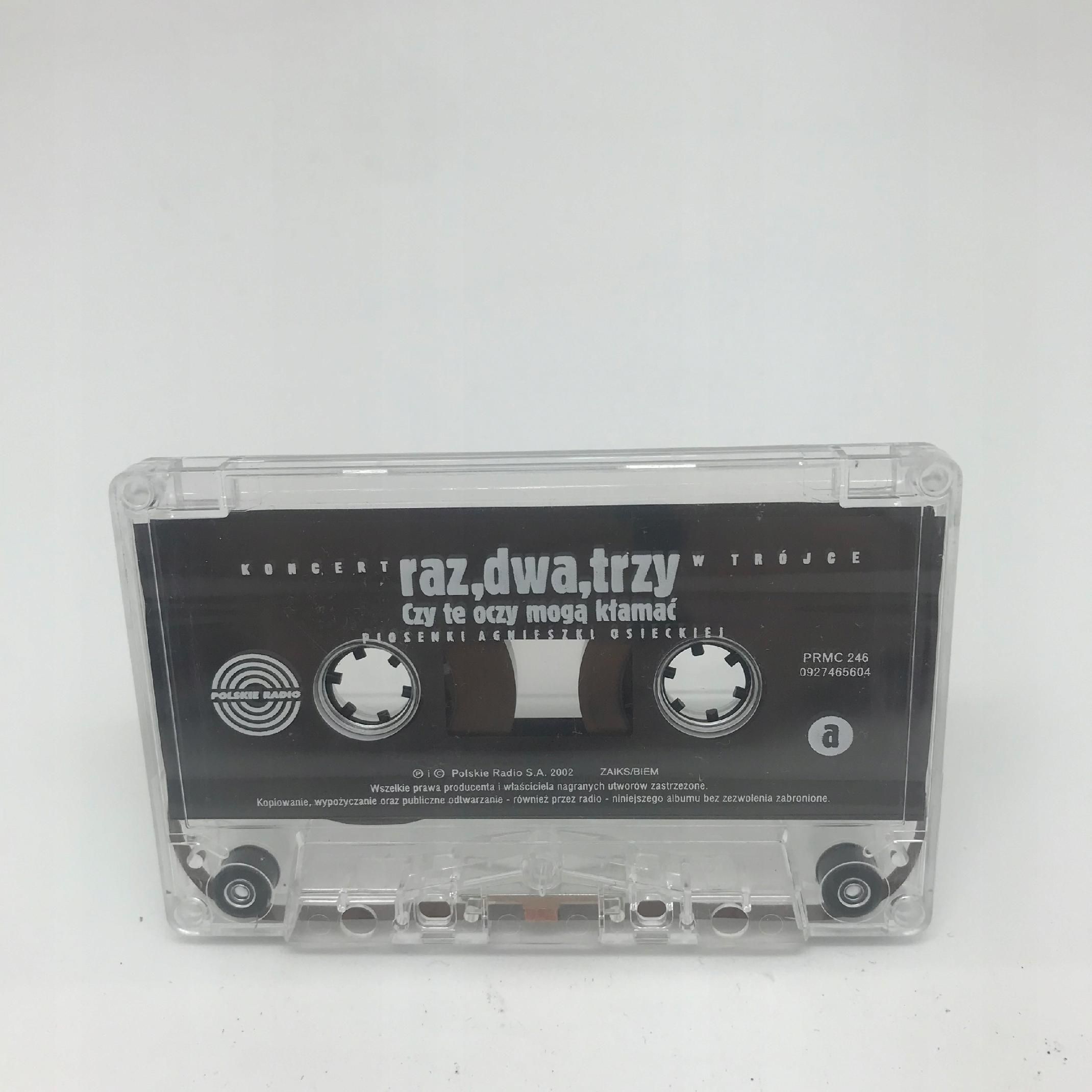 kaseta - raz,dwa,trzy - czy te oczy mogą kłamać
