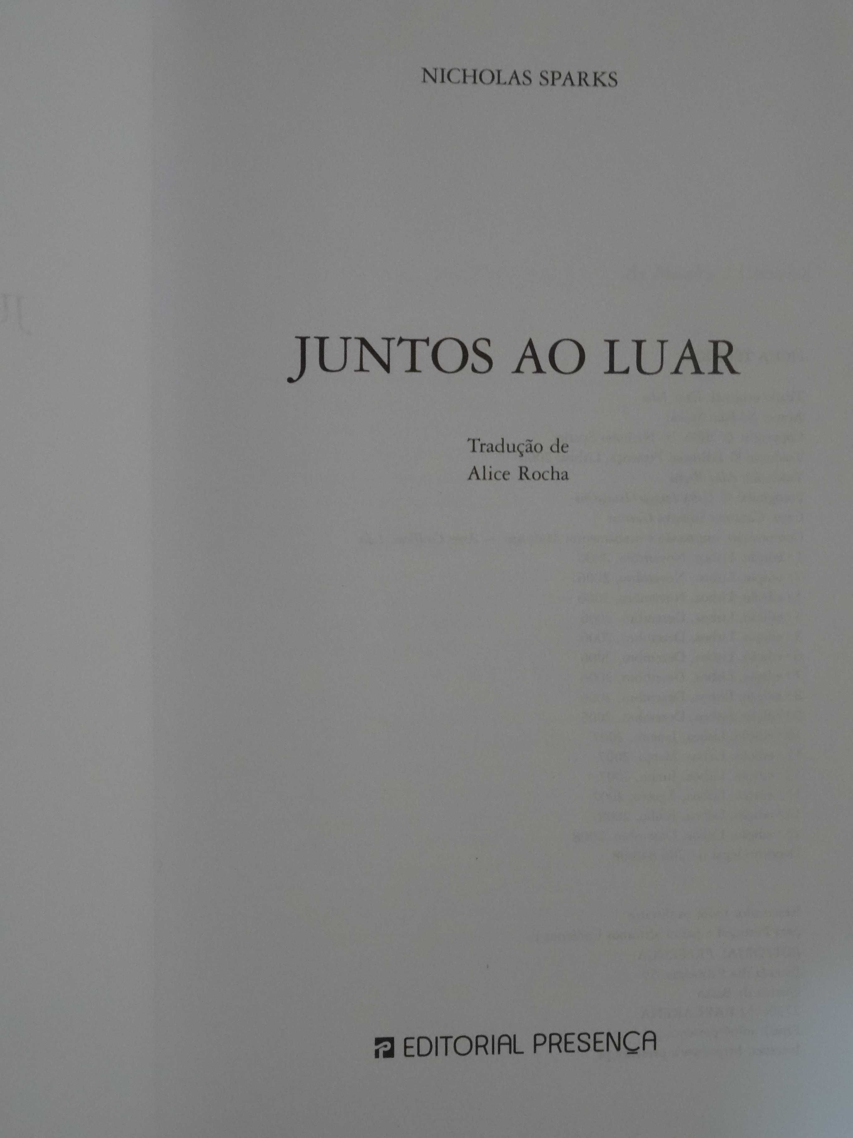 Juntos ao Luar de Nicholas Sparks