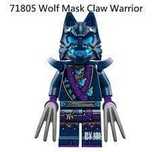 Wolf Mask z zestawu LEGO Ninjago Pakiet bojowy robota Jaya 71805
