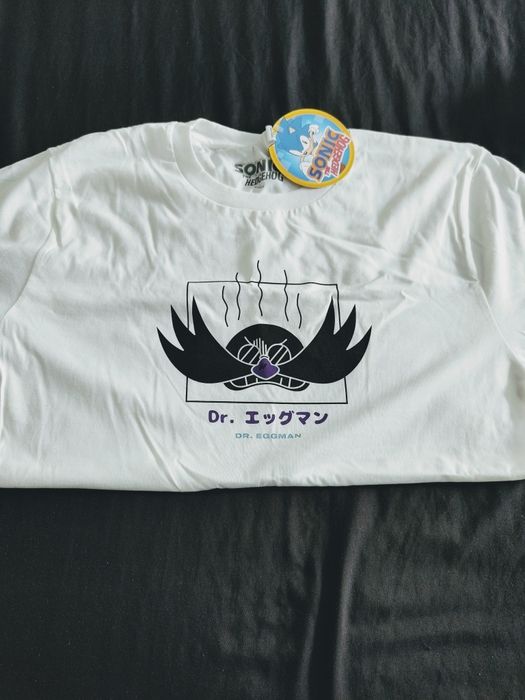 T-shirt Sonic branca