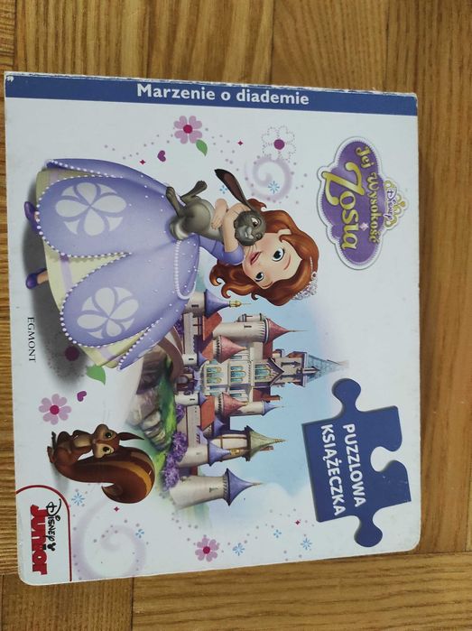 Puzzle książka 4x puzzle Jej wysokość Zosia