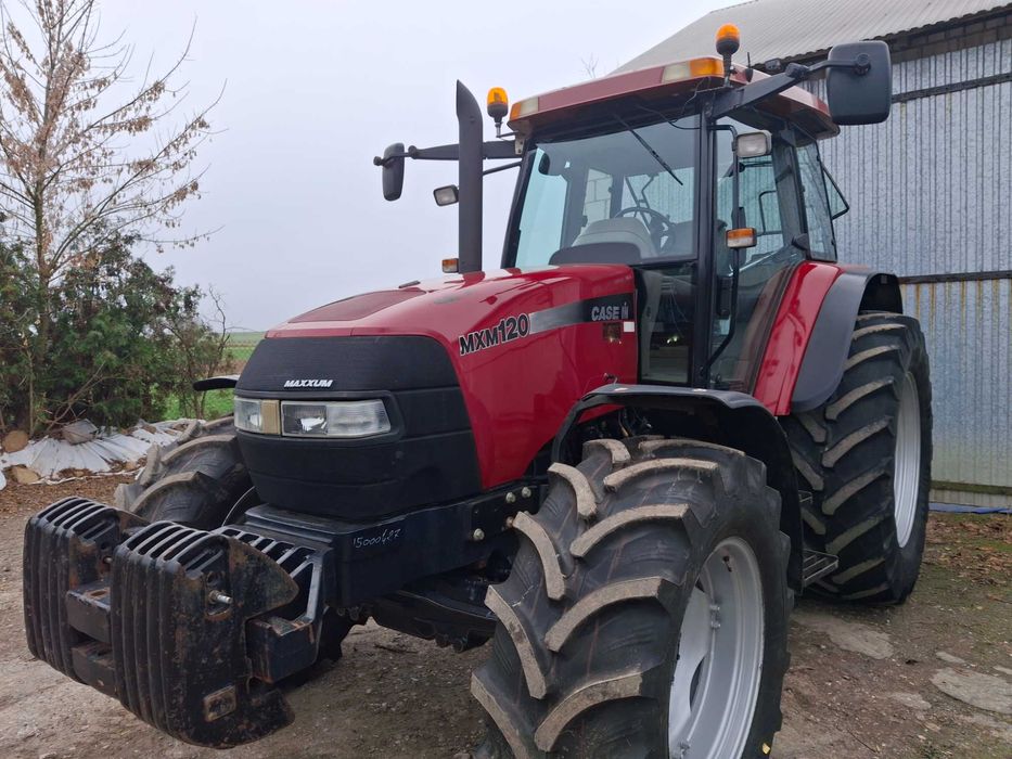 Case MXM120 Sprowadzony 6813mtg Pierwsze Opony Zaczepy Massey Ferguson