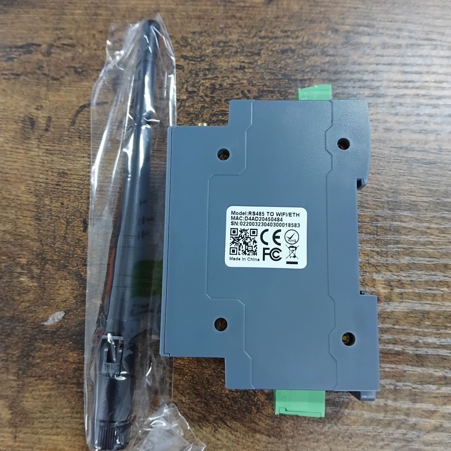 Конвертор RS485 в WIFI/Ethernet
