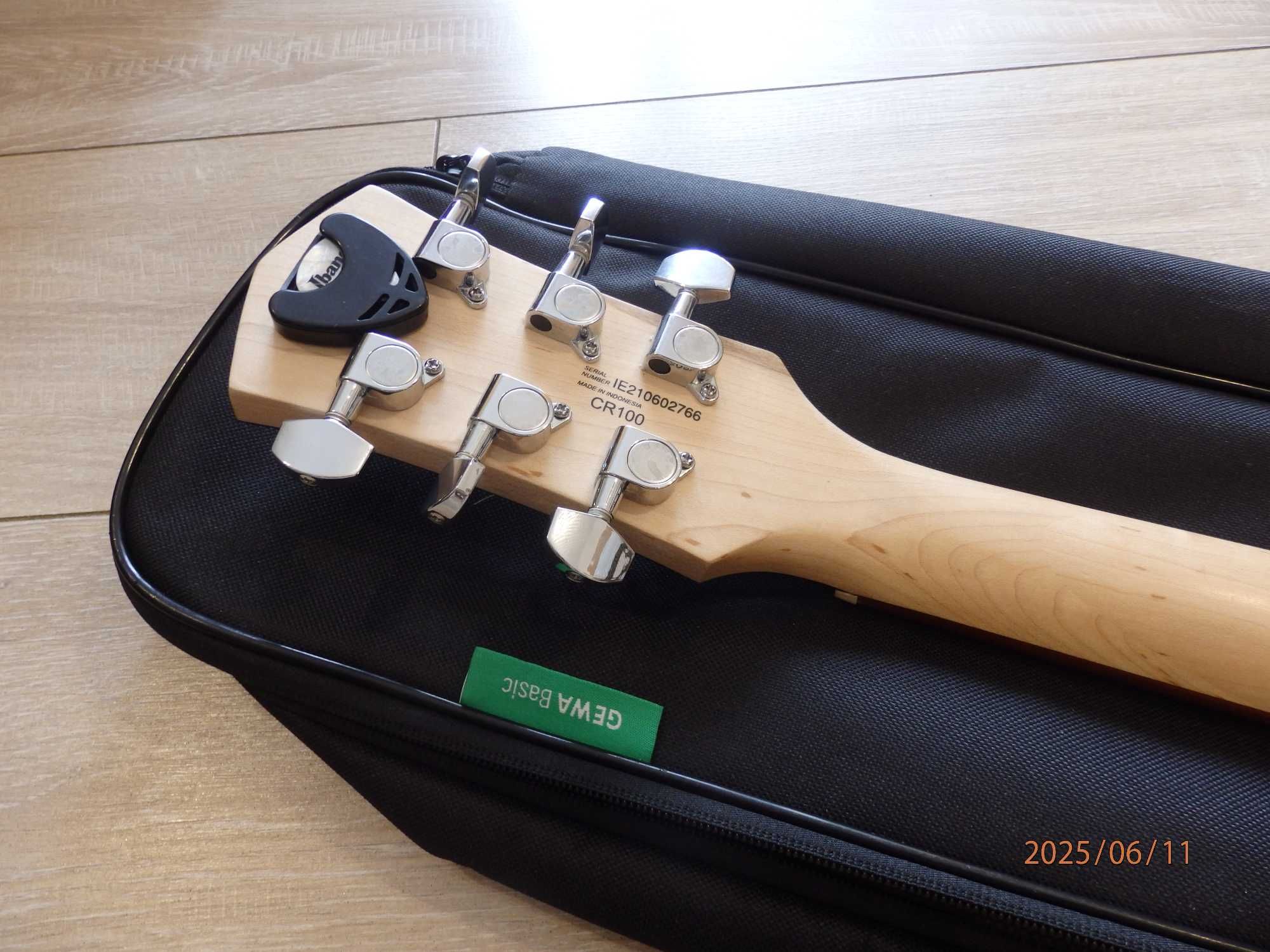 Cort CR100 z przet. Tonerider Alnico 2 Classic, osprzet Gotoh