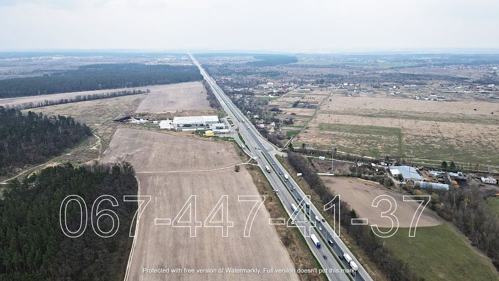 Житомирський шлях. Фасадна ділянка комерційного призначення.