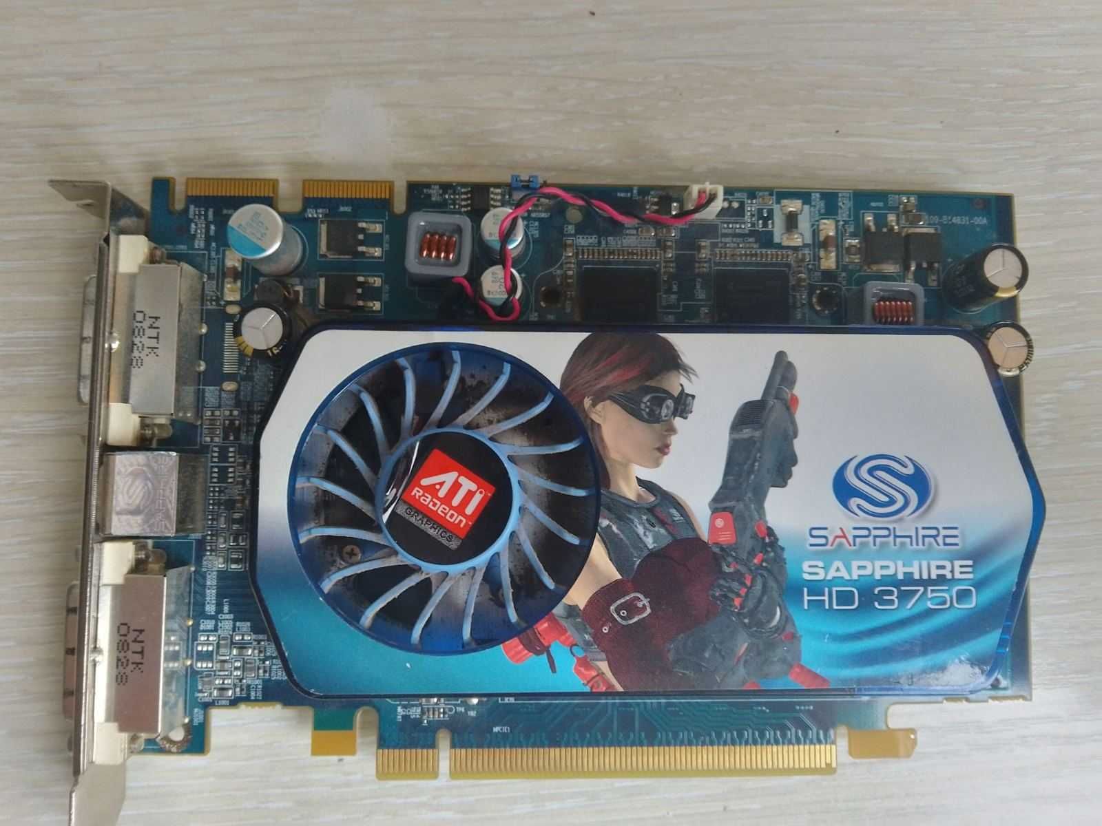 Відеокарта Sapphire Radeon HD 3750 512MB GDDR3 PCI-E