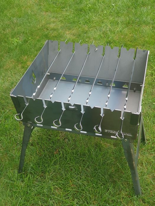 Grill Mangal składany - walizka 3 rozmiary - Solidny stal 2mm