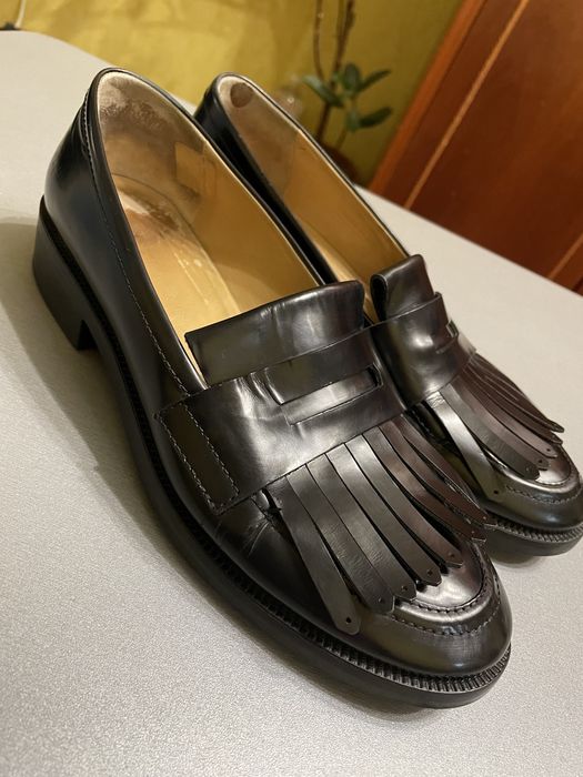 Кожаные лоферы Fabiani