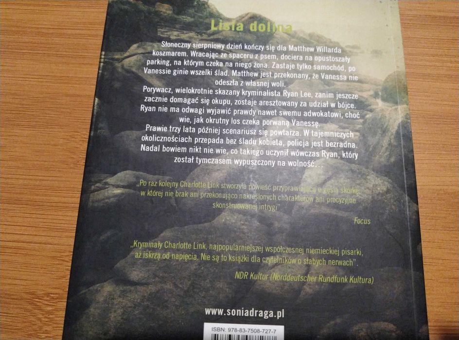 Książka Charlotte Link Lisia dolina
