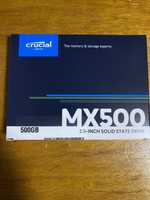 Disco SSD Crucial 500GB MX500 2.5” - novo