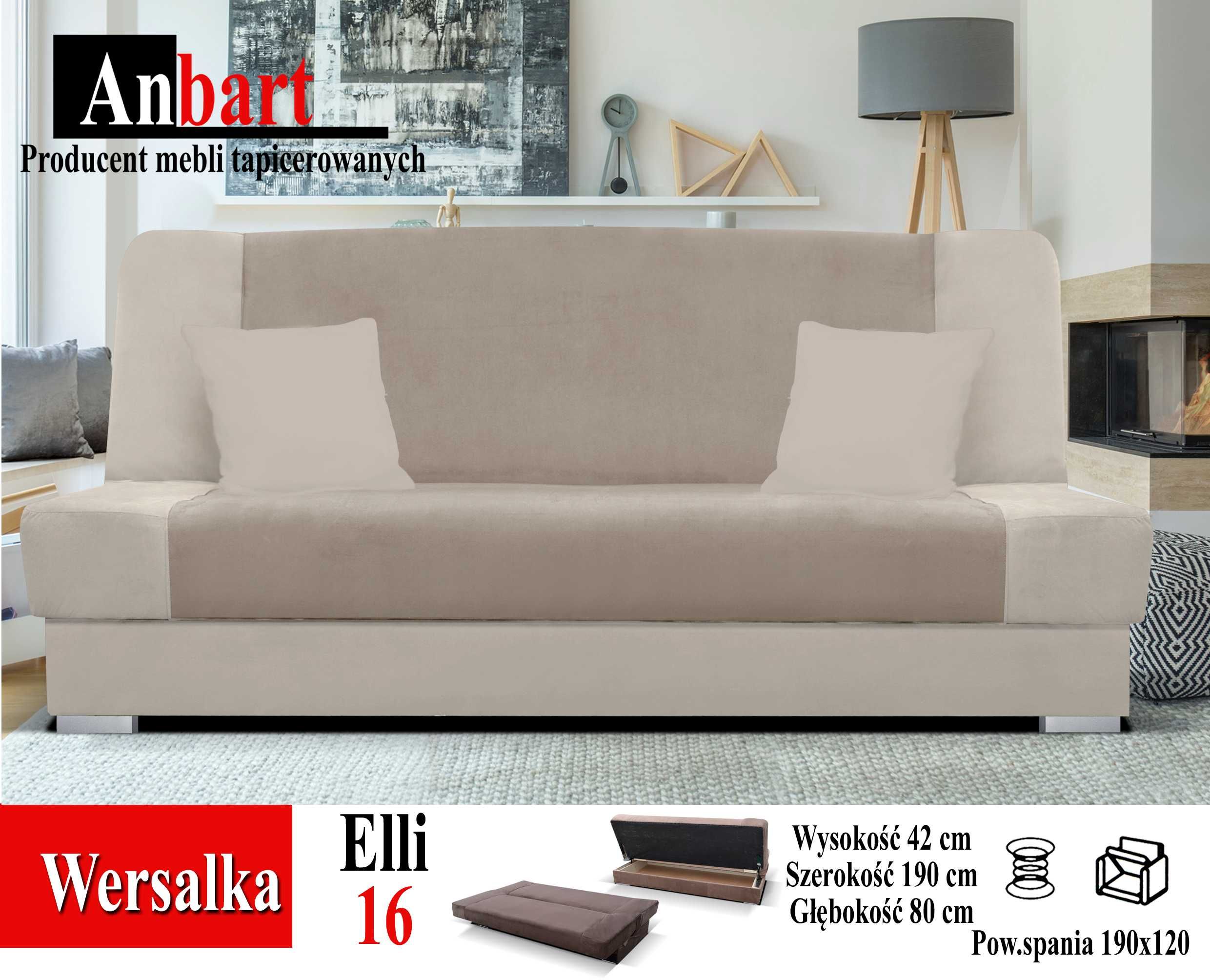 Wersalka Kanapa sofa Rozkładana Dostawa Producent Sprężyny bonell