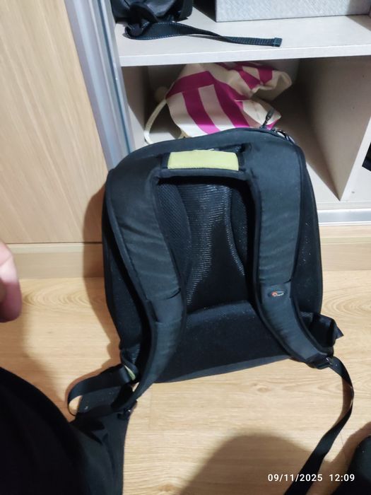 Mochila de fotógrafo