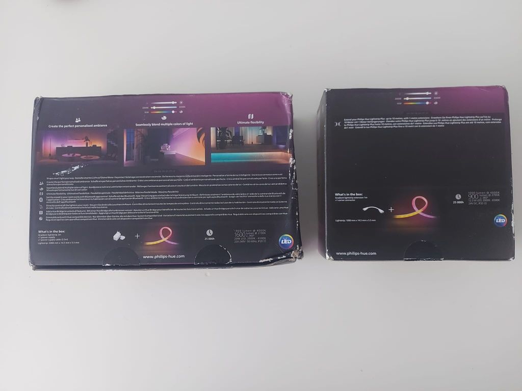Oświetlenie LED Philips hue gradient lightstrip 2m+1m