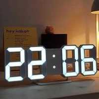 3D cyfrowy zegar LED, wielofunkcyjny do dekoracji domu
