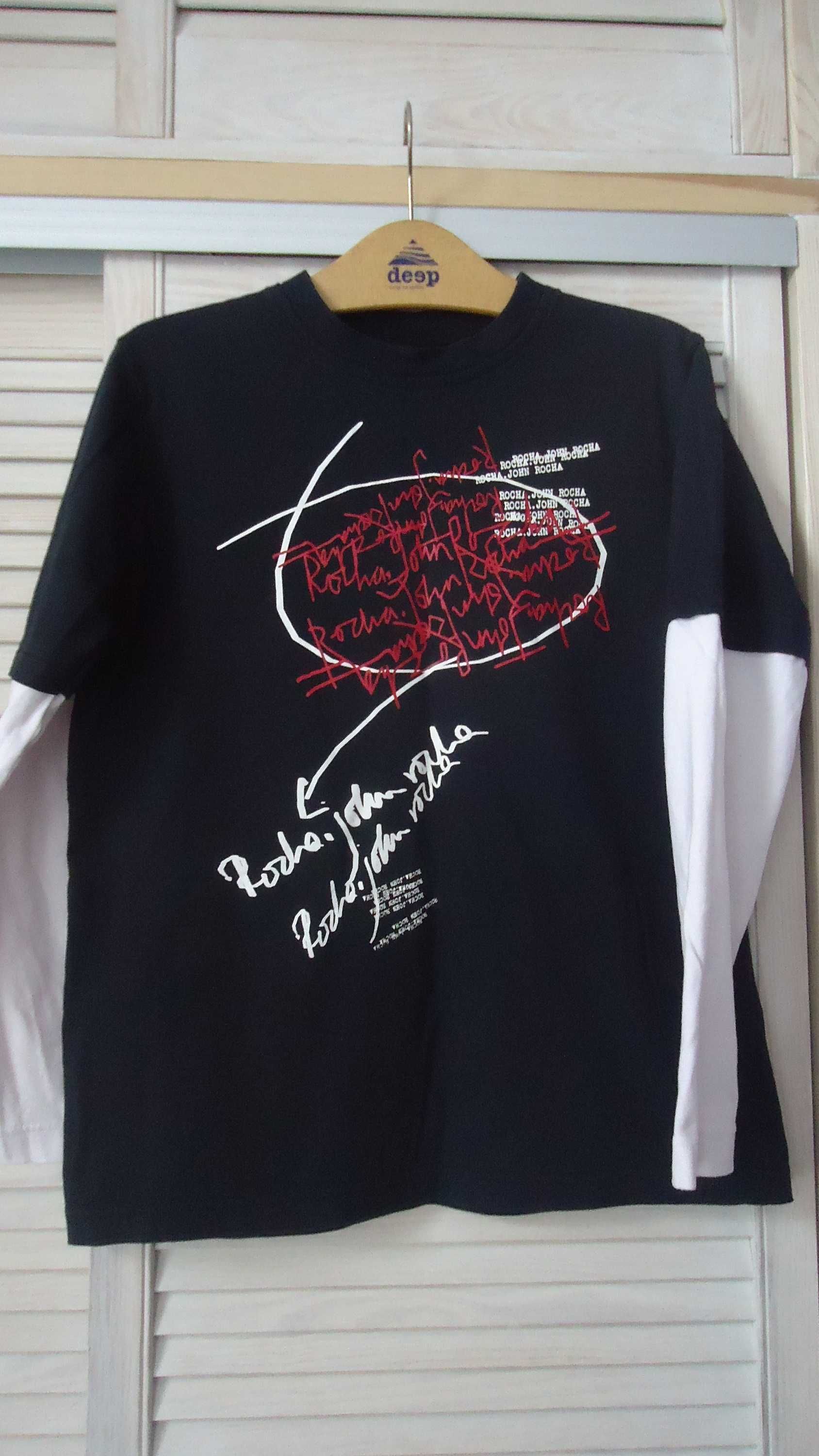 t-shirt bluzka z długim rękawem