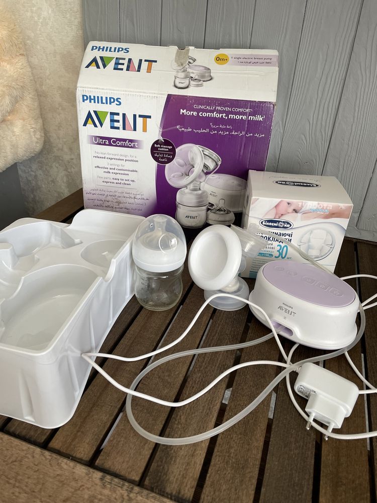 Молоковідсмоктувач електричний philips avent