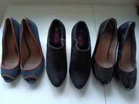 Sapatos em pele compensados
