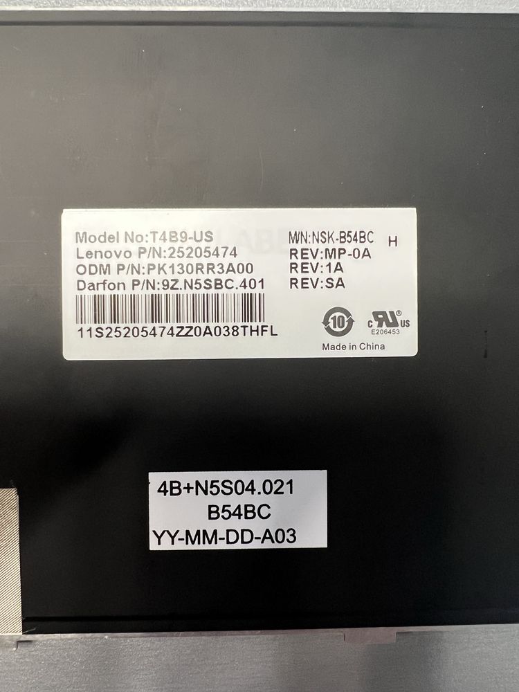 Klawisze US do klawiatur ASUS GL, G, N oraz Lenovo Y500, Y510p, Y590