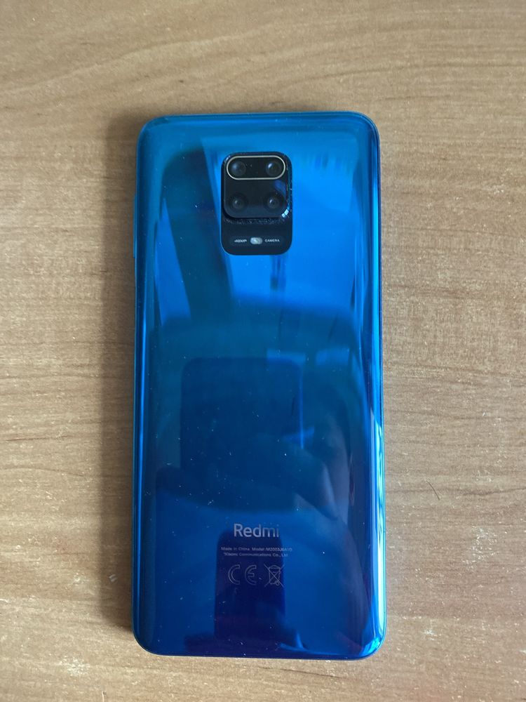 Redmi Note 9s Синий з чохлом