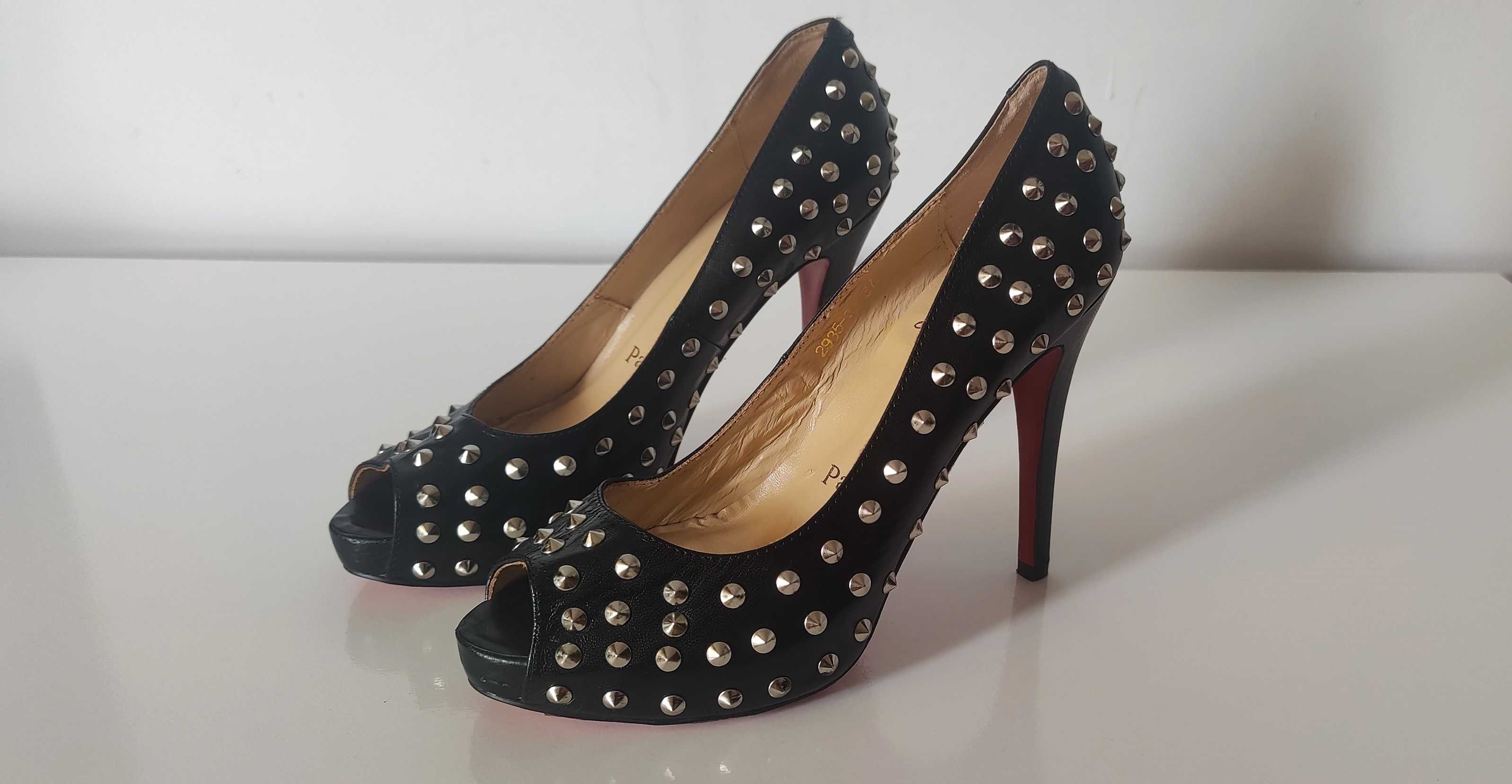 Buty Szpilki Christian Louboutin Ćwieki Gucci Prada Oryginał  Premium