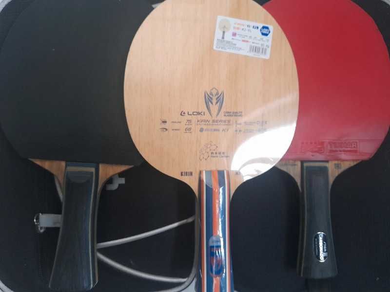 conjunto material de tenis de mesa