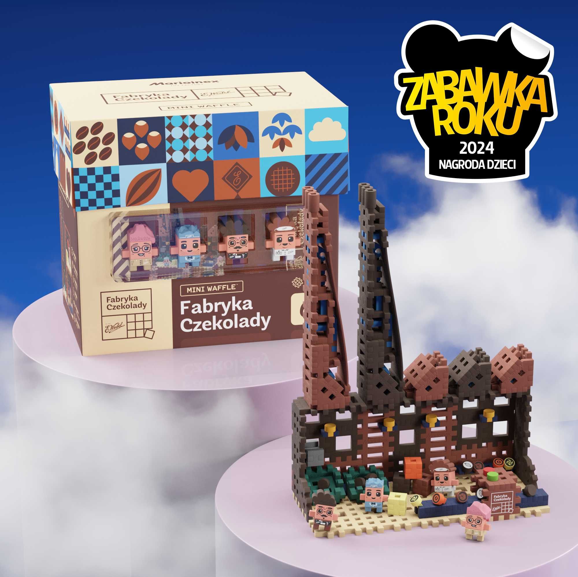 Marioinex MiniWaffle E.Wedel Fabryka Czekolady Klocki Konstrukcyjne