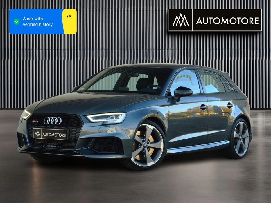 Audi RS3 Sportback RS3 400KM SalonPL FV23% SerwisASO Bang&Olufsen/MatrixLED/PakietCzerń