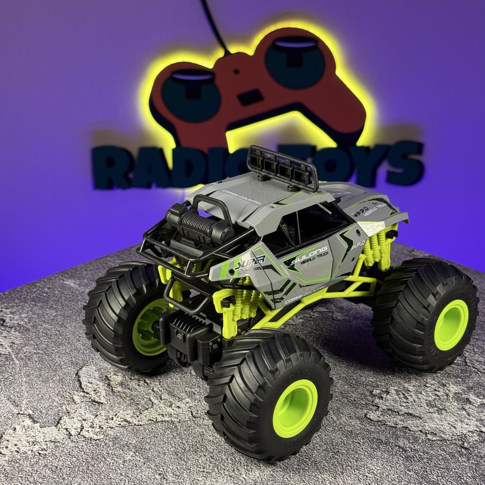Монстр Трак на радіоуправлінні Void Monster Truck Сірий Джип на пульті