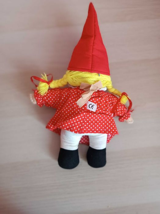 Maskotka świąteczna skrzat  laleczka lalka 33 cm