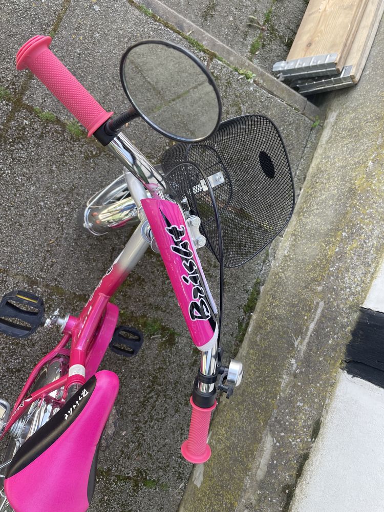 Rower dla dziewczynki 12 cali BMX brisht