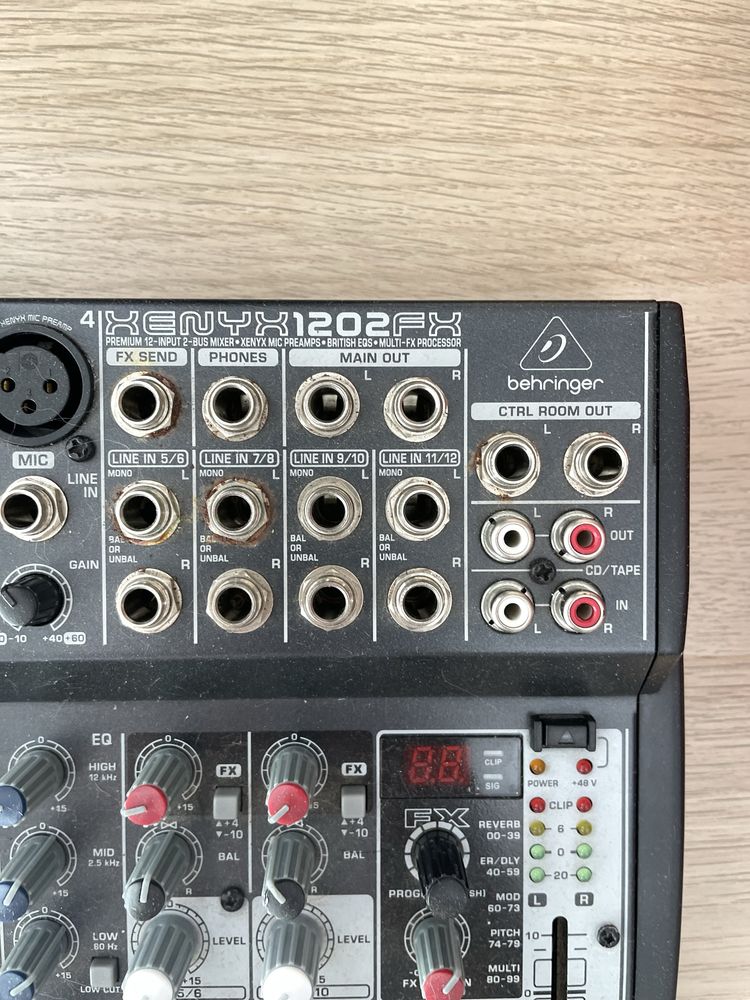 Mesa de som behringer