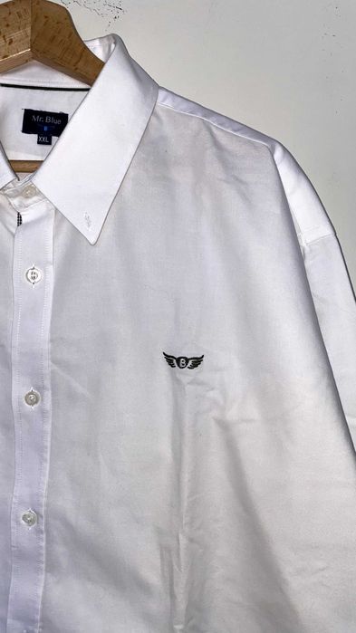 Camisa Mr. Blue Algodão Branca Regular Fit