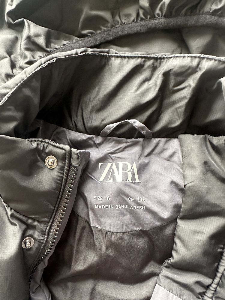Куртка Zara 116 см зимняя