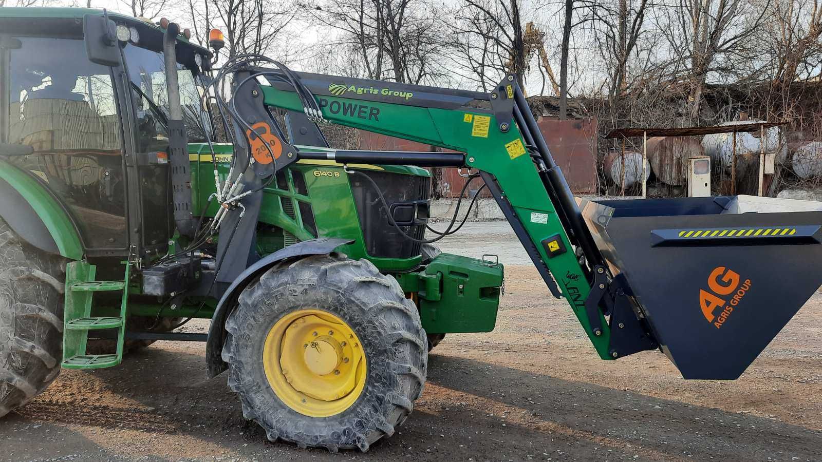 Фронтальний навантажувач КУН на МТЗ та імпортні трактори НТ-2000J