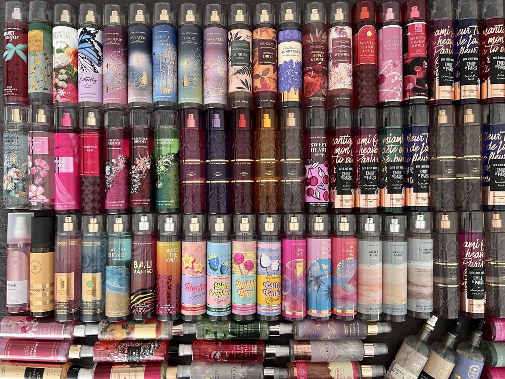 Спреї, місти для тіла Bath and Body Works