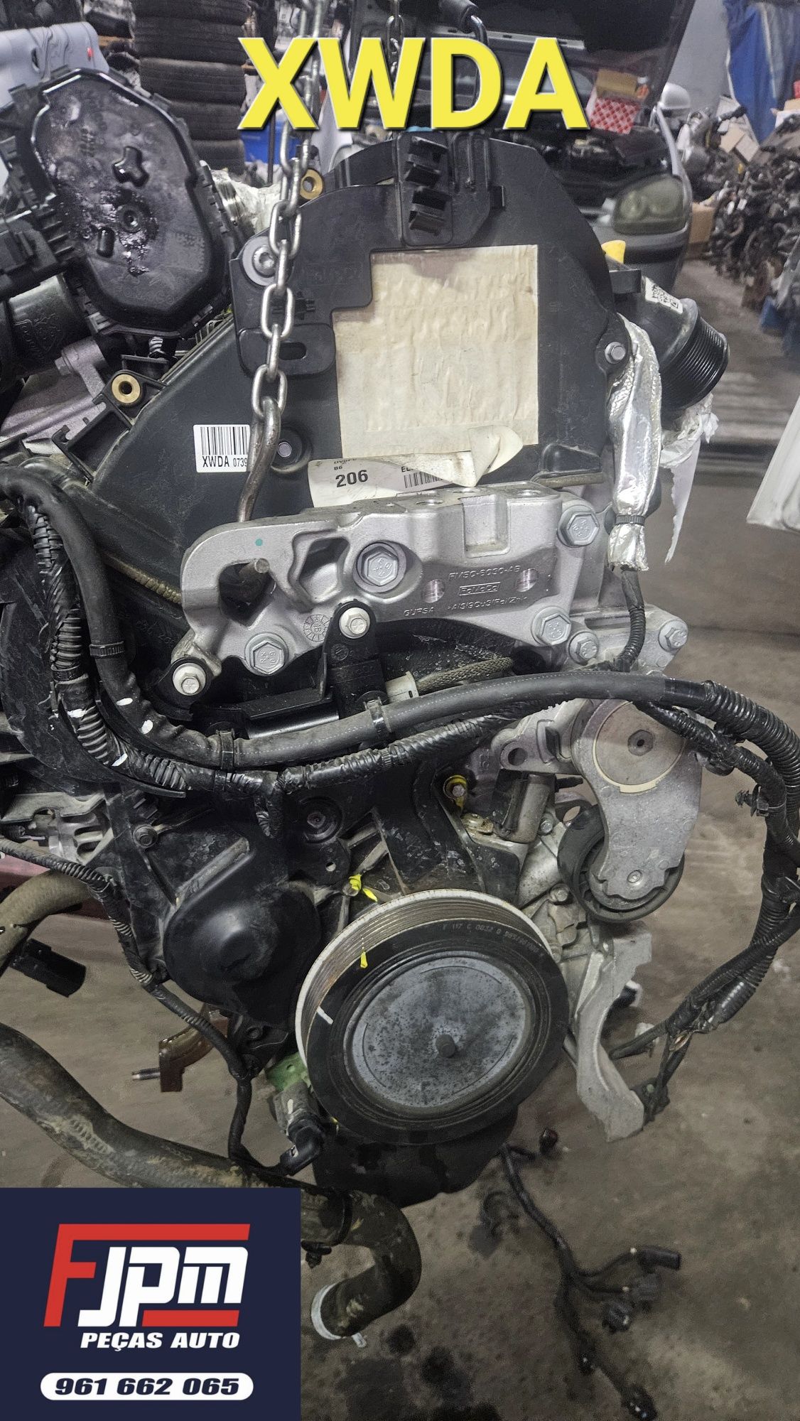 Motor ford focus 1.5 tdci XWDA