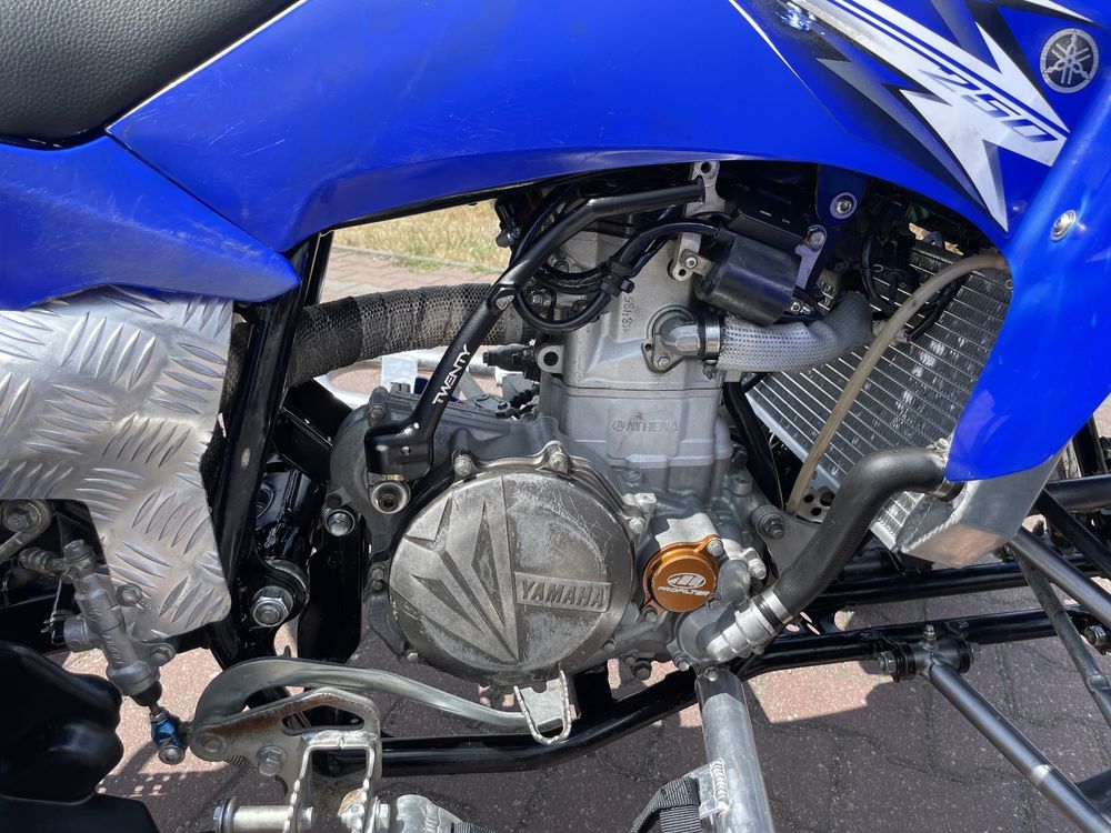 Yamaha Raptor 450 swap hybrid zamiana