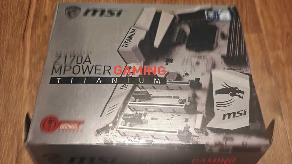 Plyta Glowna MSI Z170A + Intel Core i7-6700K 4.00Ghz + chlodzenie