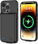 BOANV etui z baterią do iPhone 14 Pro powerbank 6800mAh powercase