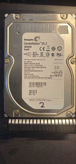 3TB Dyski IBM Seagate SAS