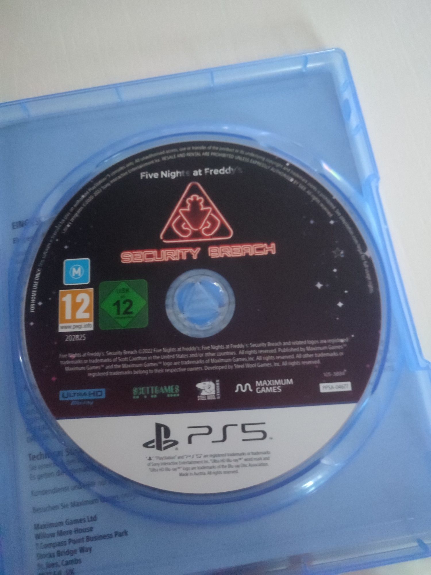 Gra ps5 Five Nights at Freddys