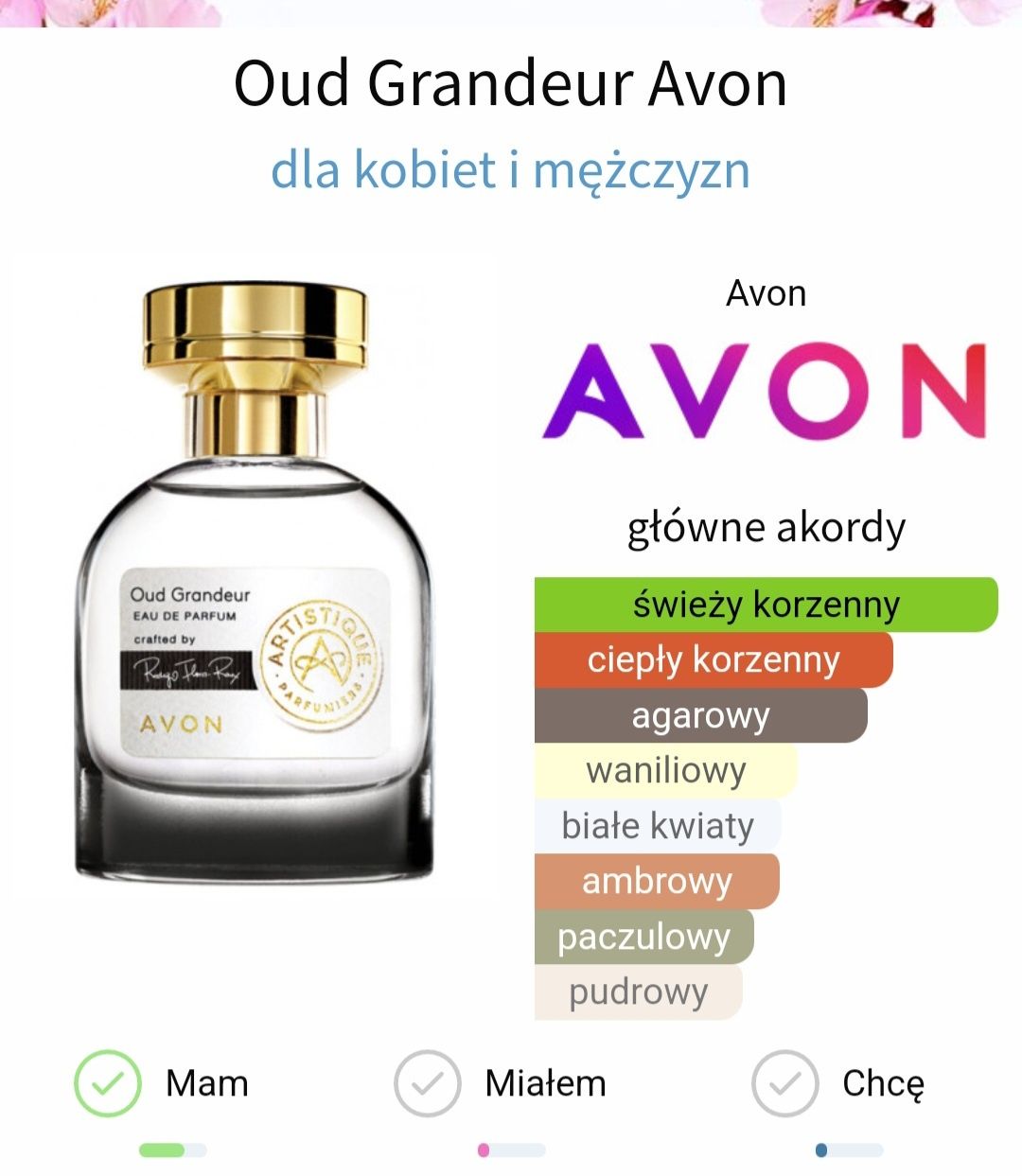 Avon Oud Grandeur