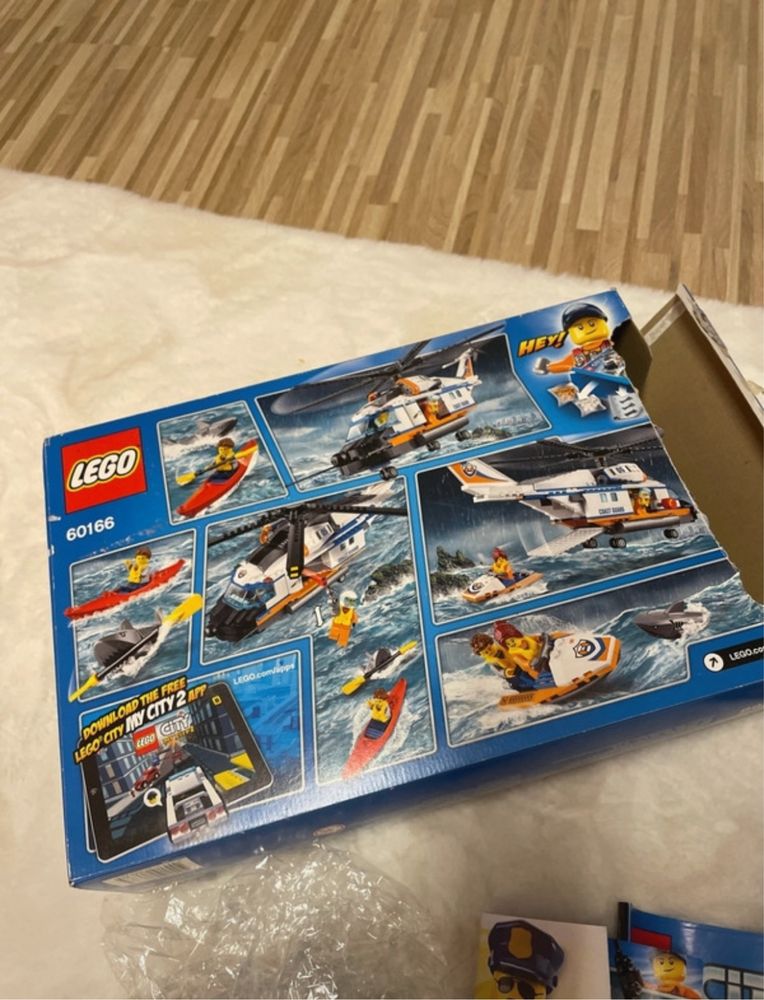 Lego 60166 Helikopter ratunkowy straży wybrzeża 2017