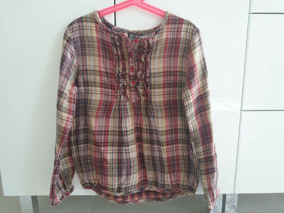 ZARA 116 118 bluzka tunika hipsterska boho etno