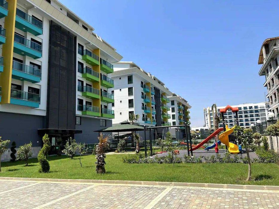 Квартира 55м2 Свой пляж и пирс! В жилом комплексе класса люкс Турция